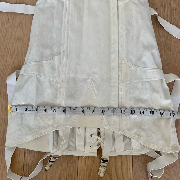 CAMP Vintage Bridal Corset Girdle Corset 29” Garters Shaper Ref. # 9144 White - Picture 15 of 17